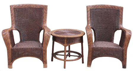 江南藝苑藤椅茶幾古典藤椅