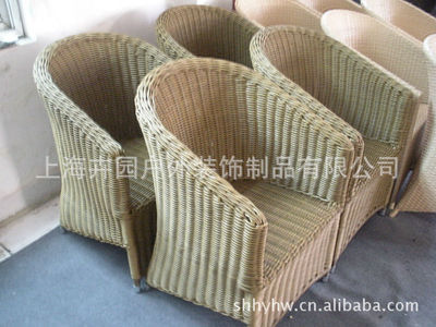 【100%工廠直銷】鋁合金編藤戶外桌椅/編藤桌仿藤椅/來樣來圖加工】價格,廠家,圖片,椅子、凳、榻,上?；軋@戶外裝飾制品-